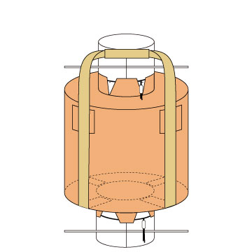 MF4：丸型投入・排出口付タイプ参考図面